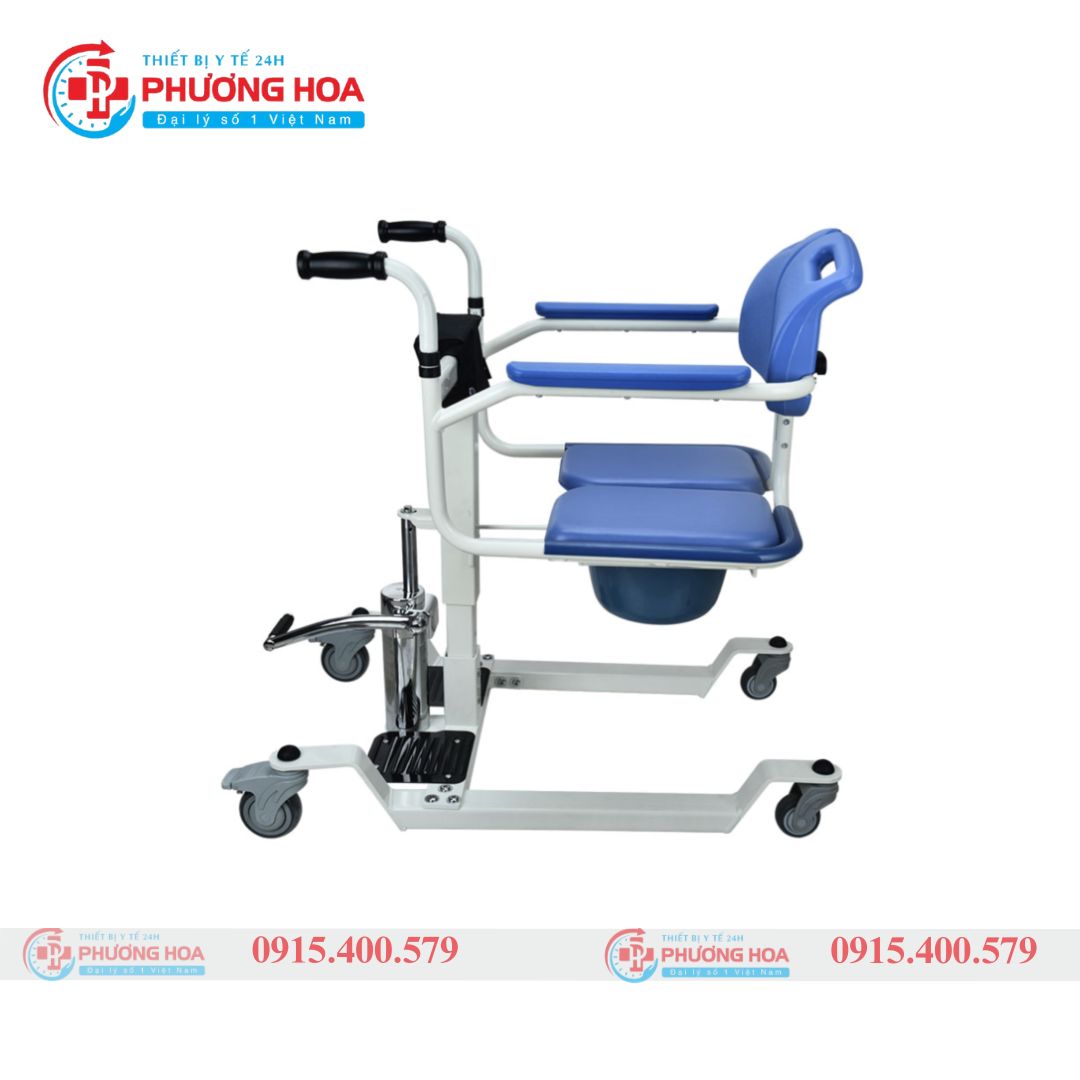 Ghế bô tắm nâng hạ di chuyển người GBM-053